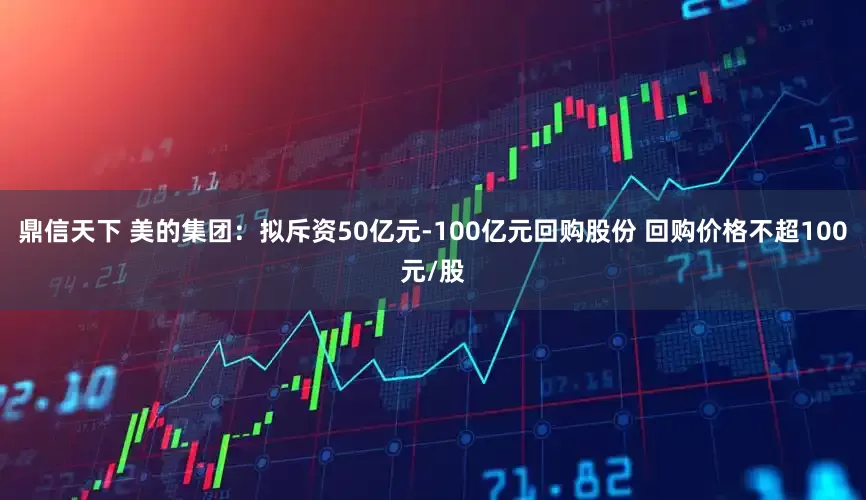 鼎信天下 美的集团：拟斥资50亿元-100亿元回购股份 回购价格不超100元/股