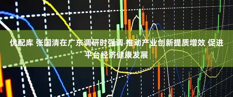 优配库 张国清在广东调研时强调 推动产业创新提质增效 促进平台经济健康发展