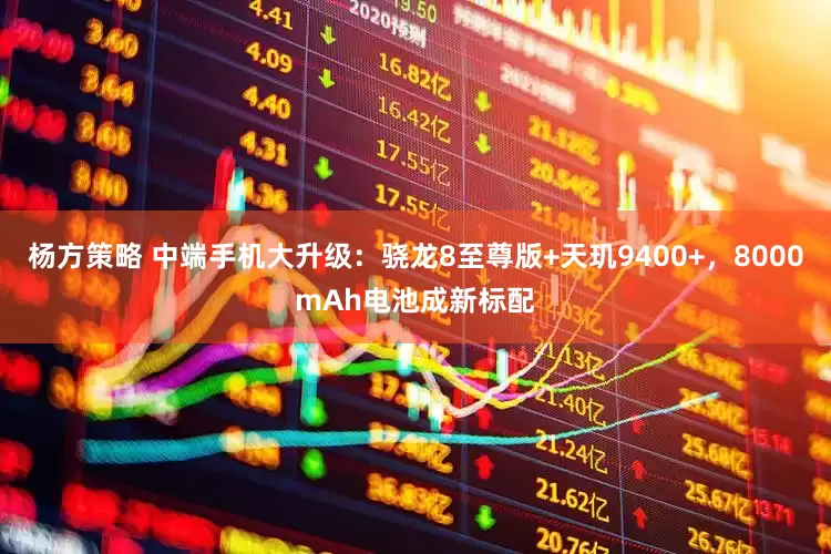 杨方策略 中端手机大升级：骁龙8至尊版+天玑9400+，8000mAh电池成新标配