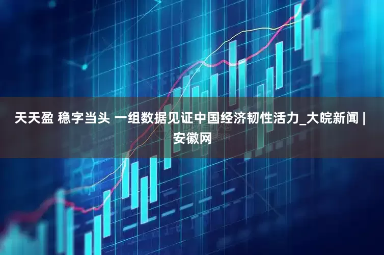 天天盈 稳字当头 一组数据见证中国经济韧性活力_大皖新闻 | 安徽网