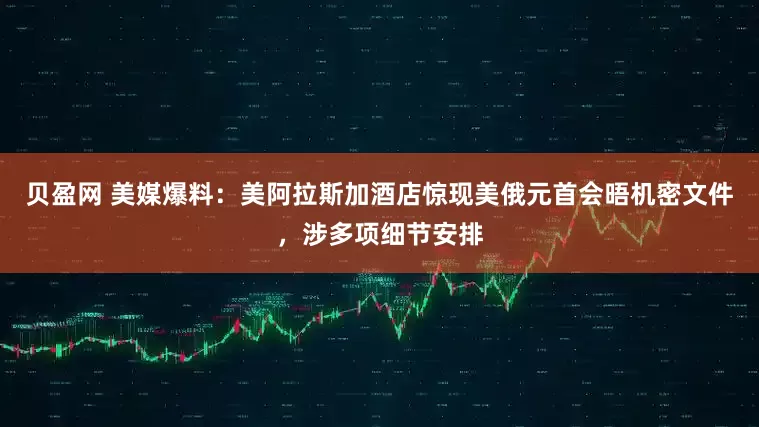 贝盈网 美媒爆料：美阿拉斯加酒店惊现美俄元首会晤机密文件，涉多项细节安排
